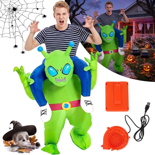 Inflatable alien costume fancy - inflatable,