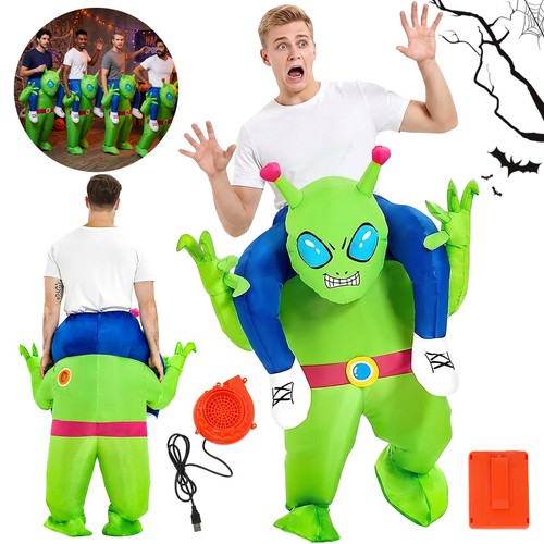 Halloween alien inflatable - halloween,