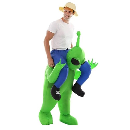 Adult inflatable alien riding - inflatable,