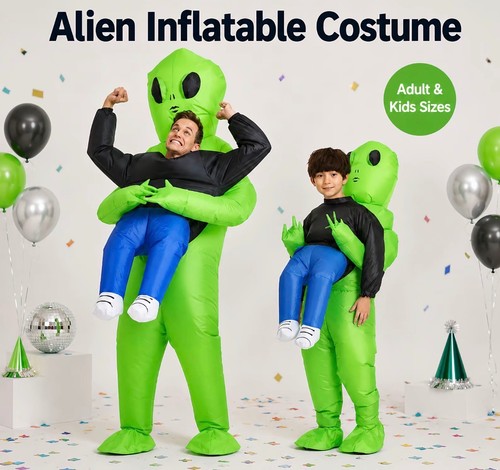 Kids alien inflatable costume - alien,