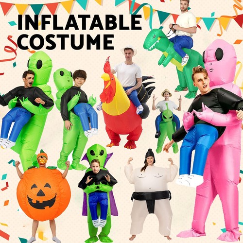 Halloween alien inflatable - halloween,