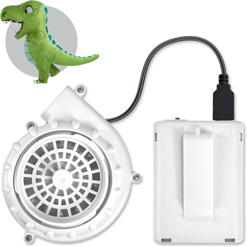 White mini inflatable costume - white,