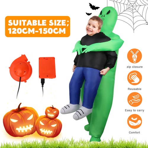 Funny alien inflatable costume - funny,