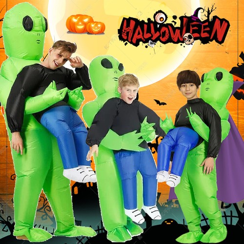 Kids adult inflatable green - adult,