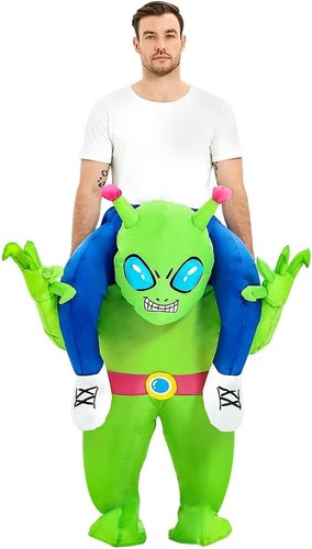 Inflatable alien costume adult - alien,