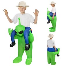 Green Alien Inflatable Costume