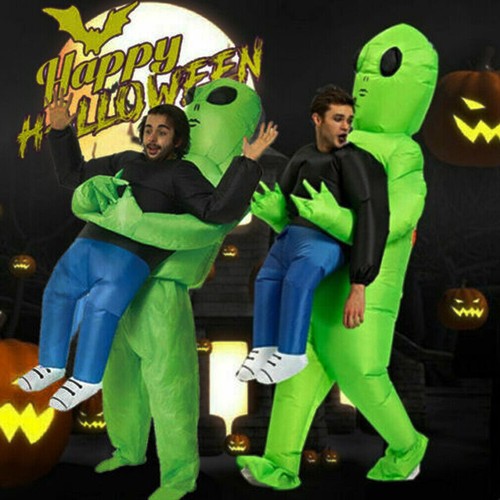 Halloween alien inflatable - alien,