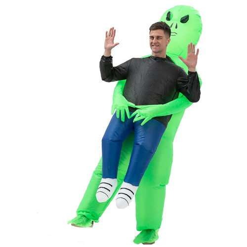 Alien ghost inflatable costume - alien,