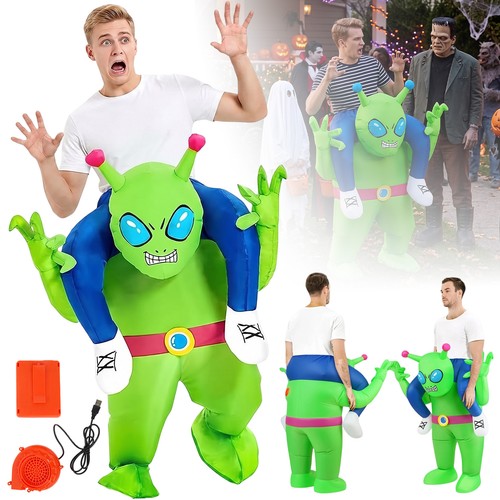 Halloween alien inflatable - halloween,