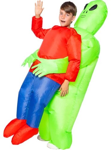 Kids inflatable alien - inflatable, costume
