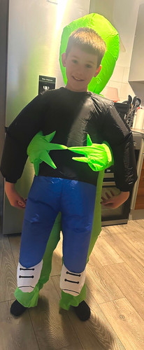 Kids inflatable alien - alien, costume