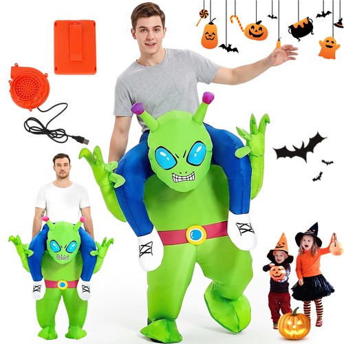 Inflatable alien costume - alien,