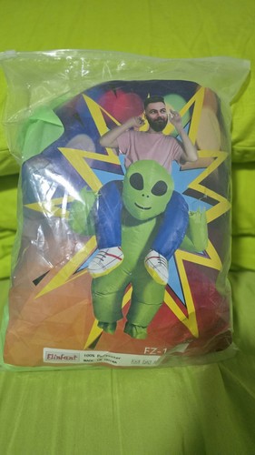 Inflatable alien costume - inflatable,
