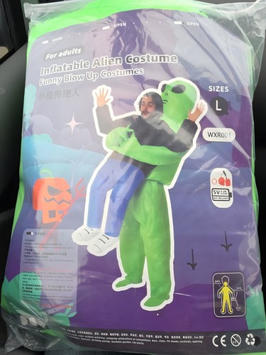 Alien pick inflatable - alien, me