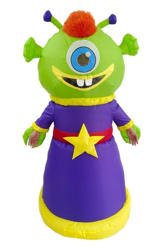 Space alien adult inflatable - space,