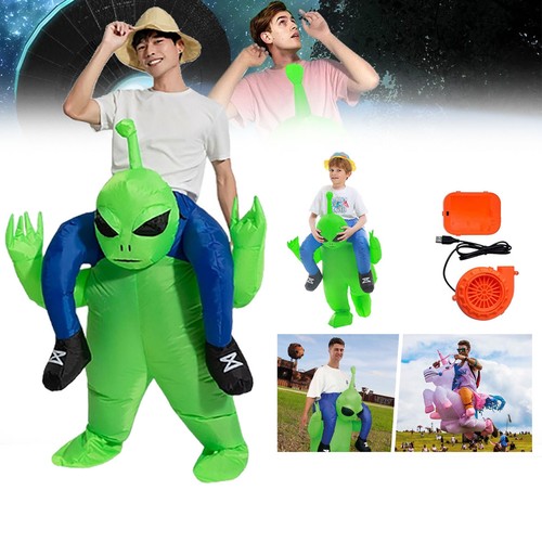 Halloween alien inflatable - halloween,