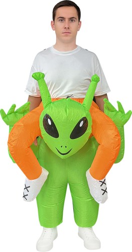 Adult inflatable alien costume - inflatable,