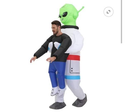 Size alien inflatable - size, pick