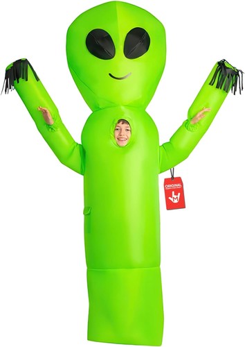 Morph green alien inflatable - alien,
