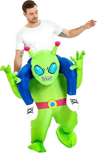 Adult inflatable alien costume - adult,