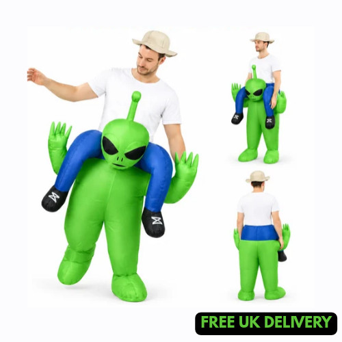 Inflatable alien costume kids - alien,