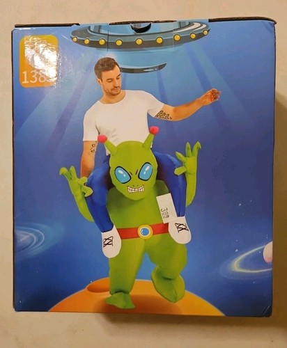 Adult inflatable alien costume - inflatable,