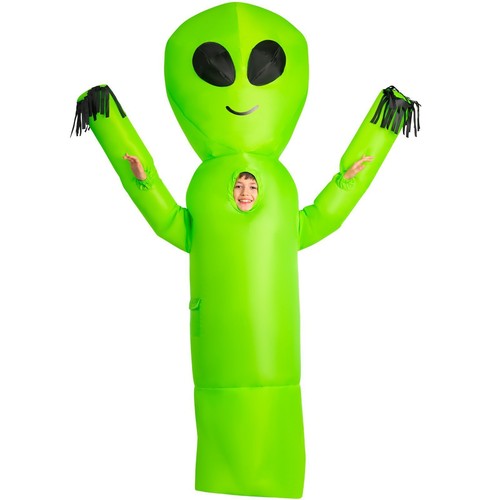 Kids giant inflatable - kids, alien