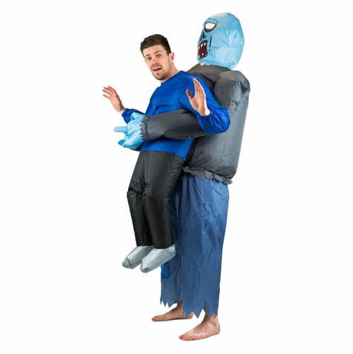 Inflatable alien abduction - alien,