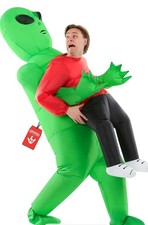 Morph Inflatable Green Alien