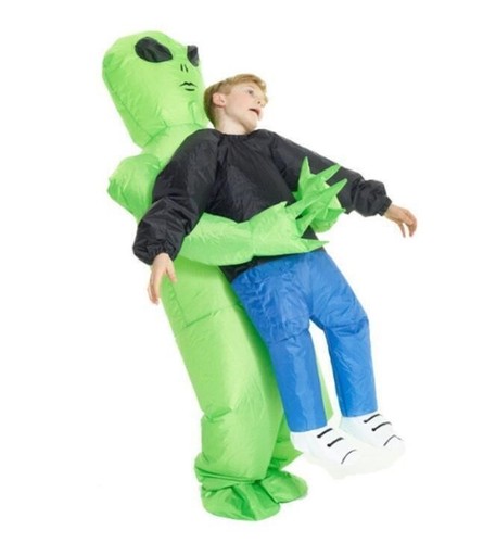 Boys inflatable alien pick - boys, me
