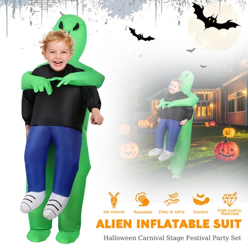 Inflatable alien costume kids - inflatable,